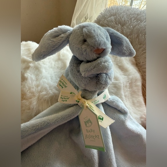 NWT JELLYCAT Personalized Bashful Blue
Bunny Soother - Picture 5 of 10